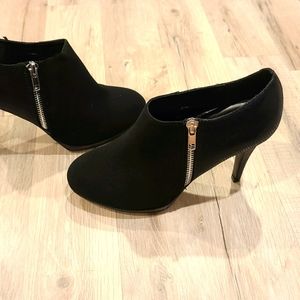 Impo heeled booties black
